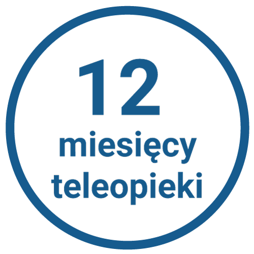 12-miesięczny pakiet teleopieki (tylko 50,00 zł/mc)